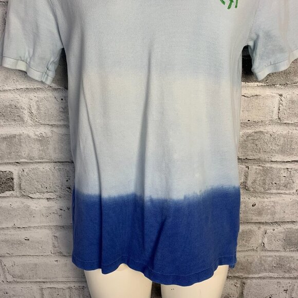 Polo Ralph Lauren Vintage 80s 90s Big Pony Tie Dye Polo Shirt - Picture 6 of 12